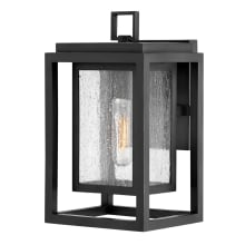 Republic 1 Light 12" Tall Coastal Elements Outdoor Wall Sconce with LED Bulb Included