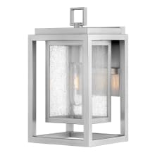 Republic 1 Light 12" Tall Coastal Elements Outdoor Wall Sconce with LED Bulb Included