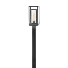 Republic 1 Light 17" Tall Coastal Elements Post Light with LED Bulb Included