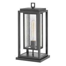 Republic 1 Light 16.5" Tall Coastal Elements Pier Mount Light with LED Bulb Included
