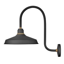 Foundry Single Light 24" Tall Outdoor Wall Sconce