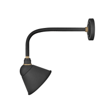 Foundry Single Light 21" Tall Outdoor Wall Sconce