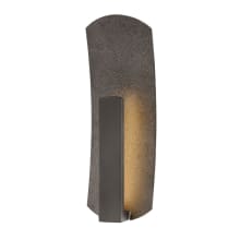 Bend Single Light 26" Tall LED Outdoor Wall Sconce