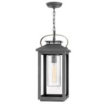 Atwater 120v 1 Light 9.5" Wide Coastal Elements Outdoor Pendant with LED Bulb Included