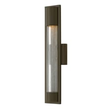 1 Light ADA Compliant Outdoor Wall Sconce From the Mist Collection