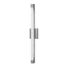 2 Light ADA Compliant LED Wall Sconce with White Acrylic Shade from the Vista Collection