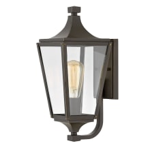 Jaymes Single Light 15-3/4" Tall Outdoor Wall Sconce