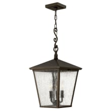 Trellis 3 Light 11" Wide Outdoor Pendant with LED Bulbs Included