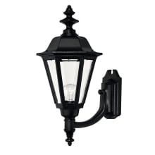 21" Height 3 Light Lantern Outdoor Wall Sconce from the Manor House Collection