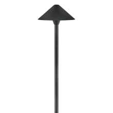 12v 1.5w 1.8VA 24" Tall LED Center Mount Path Light from the Hardy Island Collection