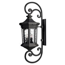 Raley 4 Light 41-3/4" Tall Outdoor Wall Sconce with LED Bulbs Included