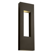 Atlantis 36" Tall Outdoor Wall Sconce with Integrated LED