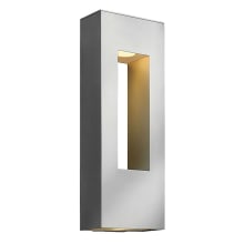 Atlantis 24" Tall Outdoor Wall Sconce with Integrated LED