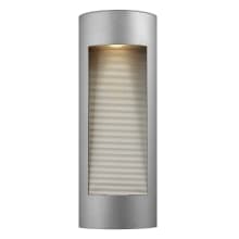 24" Height 2 Light ADA Compliant Dark Sky Outdoor Wall Sconce from the Luna Collection