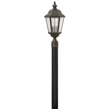 Edgewater 120v 3 Light 21.25" Tall Post Light with LED Bulbs Included