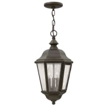 Edgewater 3 Light 10" Wide Outdoor Pendant with LED Bulbs Included