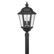 Edgewater 12v 14w 4 Light 28" Tall Single Head Post Light with LED Bulbs Included