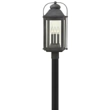 Anchorage 3 Light 24.25" Tall Heritage Post Light with LED Bulbs Included