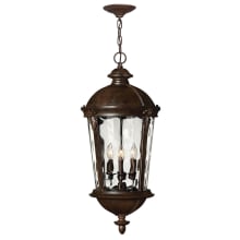 4 Light Outdoor Lantern Pendant from the Windsor Collection