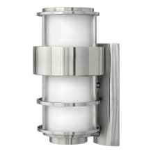 16" Height 1 Light Outdoor Wall Sconce from the Saturn Collection