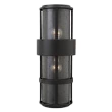 2 Light 20.5" Height Outdoor Ambient Wall Sconce from the Saturn Collection
