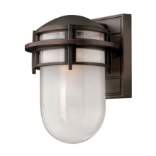 10.75" Height 1 Light Outdoor Wall Sconce from the Reef Collection