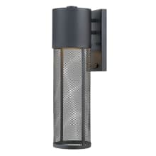 Aria Single Light 18-1/2" Tall Outdoor Wall Sconce