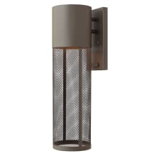 Aria Single Light 18-1/2" Tall Outdoor Wall Sconce