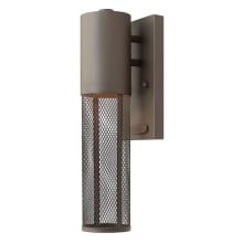 Aria Single Light 14-1/2" Tall Outdoor Wall Sconce