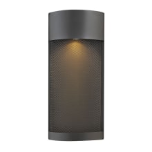 Aria Single Light 18" Tall Outdoor Wall Sconce