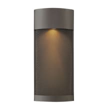 Aria Single Light 18" Tall Outdoor Wall Sconce
