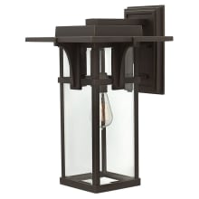 1 Light 18.5" Tall Outdoor Wall Lantern Sconce from the Manhattan Collection