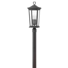 Bromley 3 Light 22.75" Tall Post Light with LED Bulbs Included