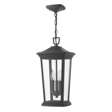 Bromley 3 Light 10" Wide Outdoor Pendant with LED Bulbs Included