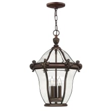 3 Light Outdoor Lantern Pendant from the San Clemente Collection