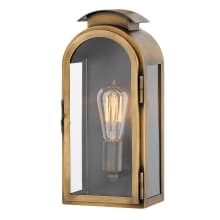 Rowley Single Light 13-1/4" Tall Outdoor Wall Sconce