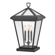 Alford Place 3 Light 26" Tall Outdoor Post Light