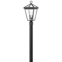 Alford Place 2 Light 20" Tall Open Air Post Light with LED Bulbs Included