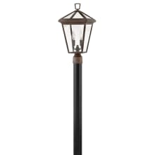 Alford Place 12v 3.5w 2 Light 20" Tall Open Air Single Head Post Light with LED Bulbs Included