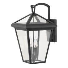 Alford Place 2 Light 17-1/2" Tall Open Air Outdoor Wall Sconce