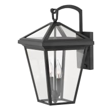 Alford Place 2 Light 18" Tall Open Air Outdoor Wall Sconce with LED Bulbs Included