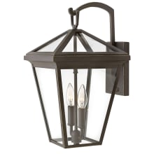 Alford Place 2 Light 17-1/2" Tall Open Air Outdoor Wall Sconce