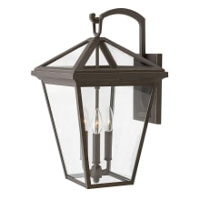 Alford Place 3 Light 20-1/2" Tall Open Air Outdoor Wall Sconce