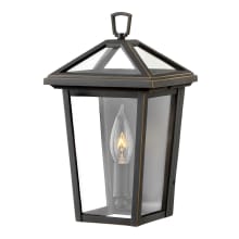 Alford Place Single Light 11" Tall Open Air Outdoor Wall Sconce