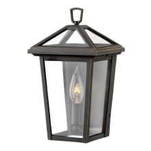 Alford Place Single Light 11" Tall Open Air Outdoor Wall Sconce with LED Bulb Included