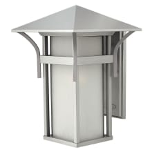 16.25" Height 1 Light Lantern Outdoor Wall Sconce from the Harbor Collection