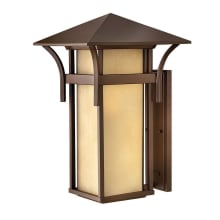 20.5" Height 1 Light Lantern Outdoor Wall Sconce from the Harbor Collection