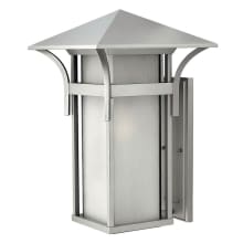 20.5" Height 1 Light Lantern Outdoor Wall Sconce from the Harbor Collection