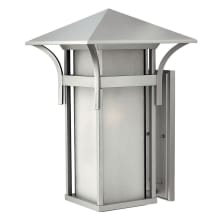 20.5" Height LED Outdoor Lantern Wall Sconce from the Harbor Collection
