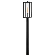 Max 1 Light 18-1/2" Tall Post Light with LED Bulb Included